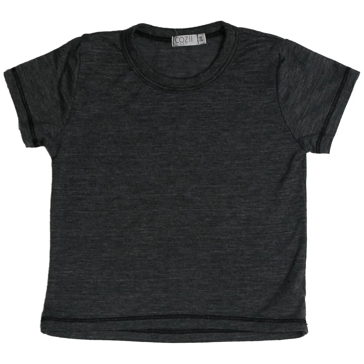 cozii - Short Sleeve Tee (washed Black)