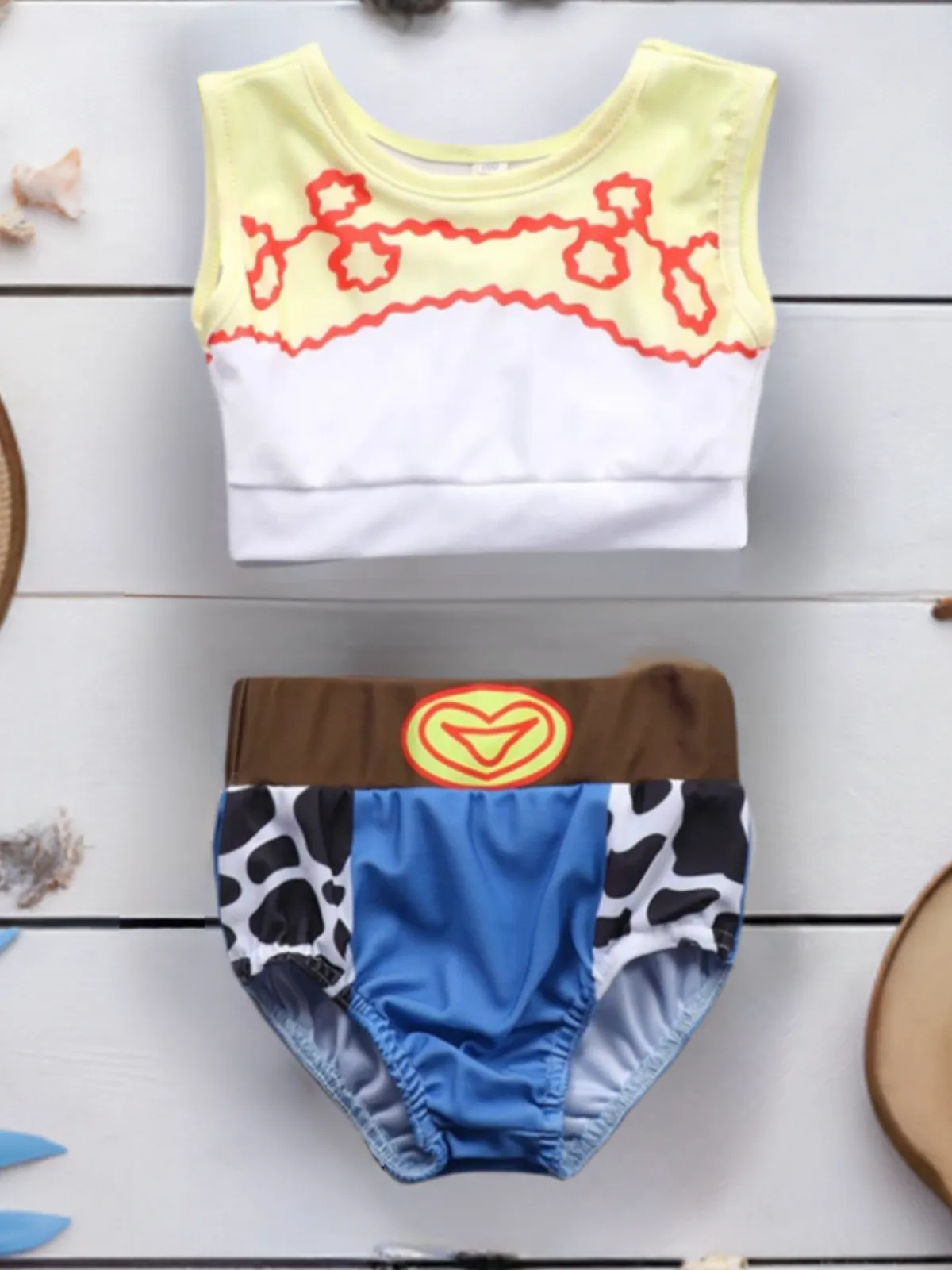 Cutest Cowgirl Two Piece Swimsuit