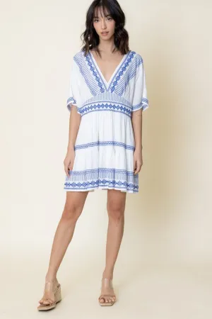 Cypress Embroidered Dress