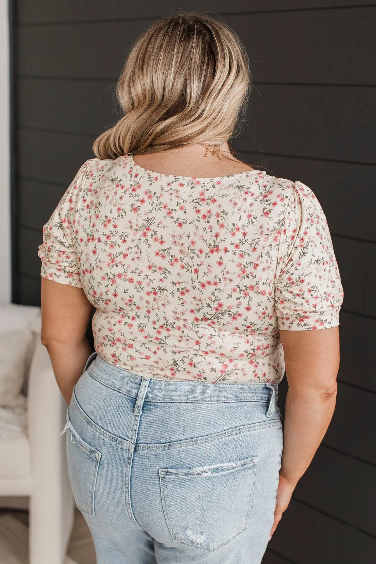 Dancing Queen Floral Bodysuit- Light Yellow