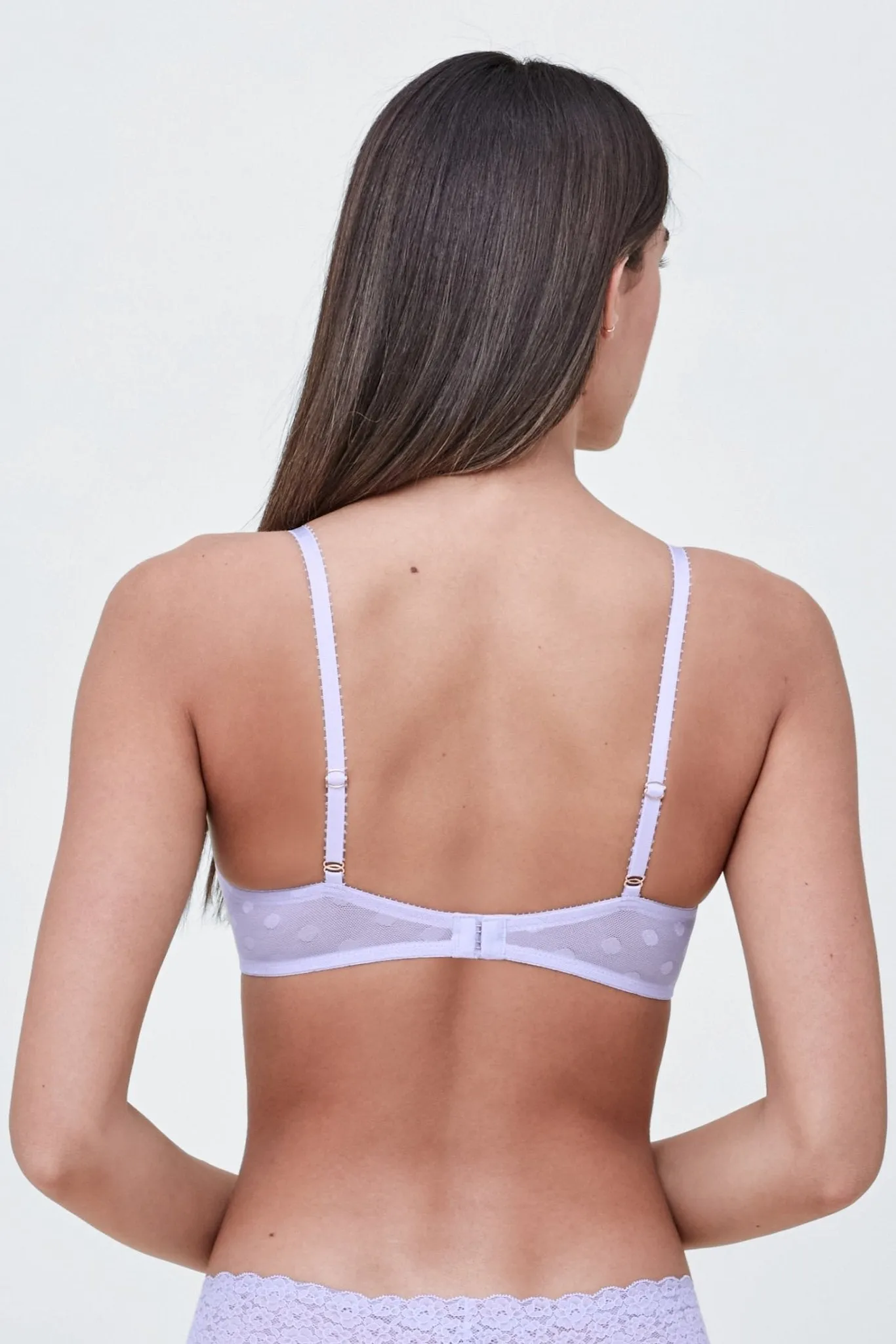 Dare Dot Unlined Underwire Plunge Bra