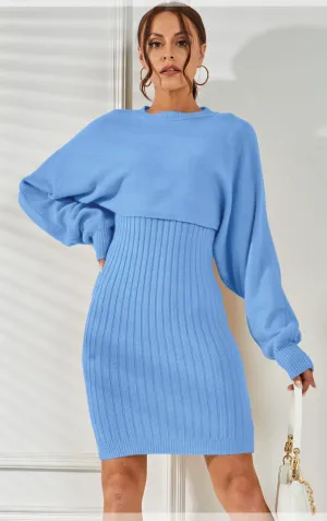 Dixie Knit Sweater Two Piece Dress