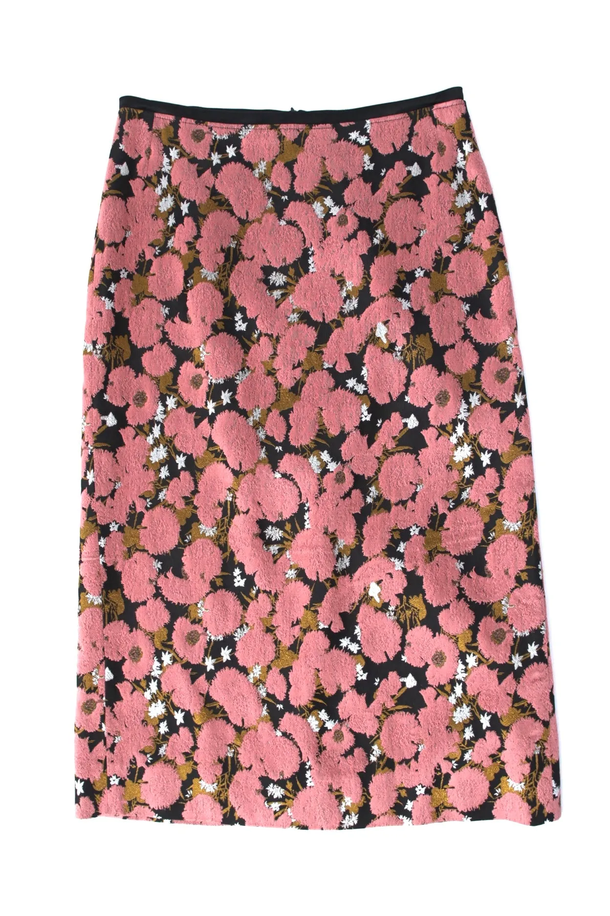Dries Van Noten Floral Jacquard Skirt