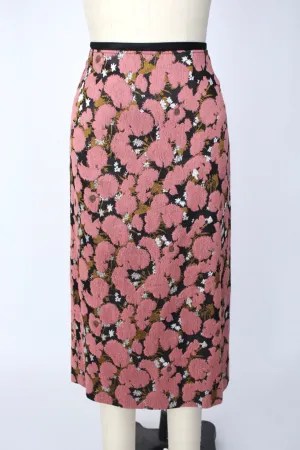 Dries Van Noten Floral Jacquard Skirt