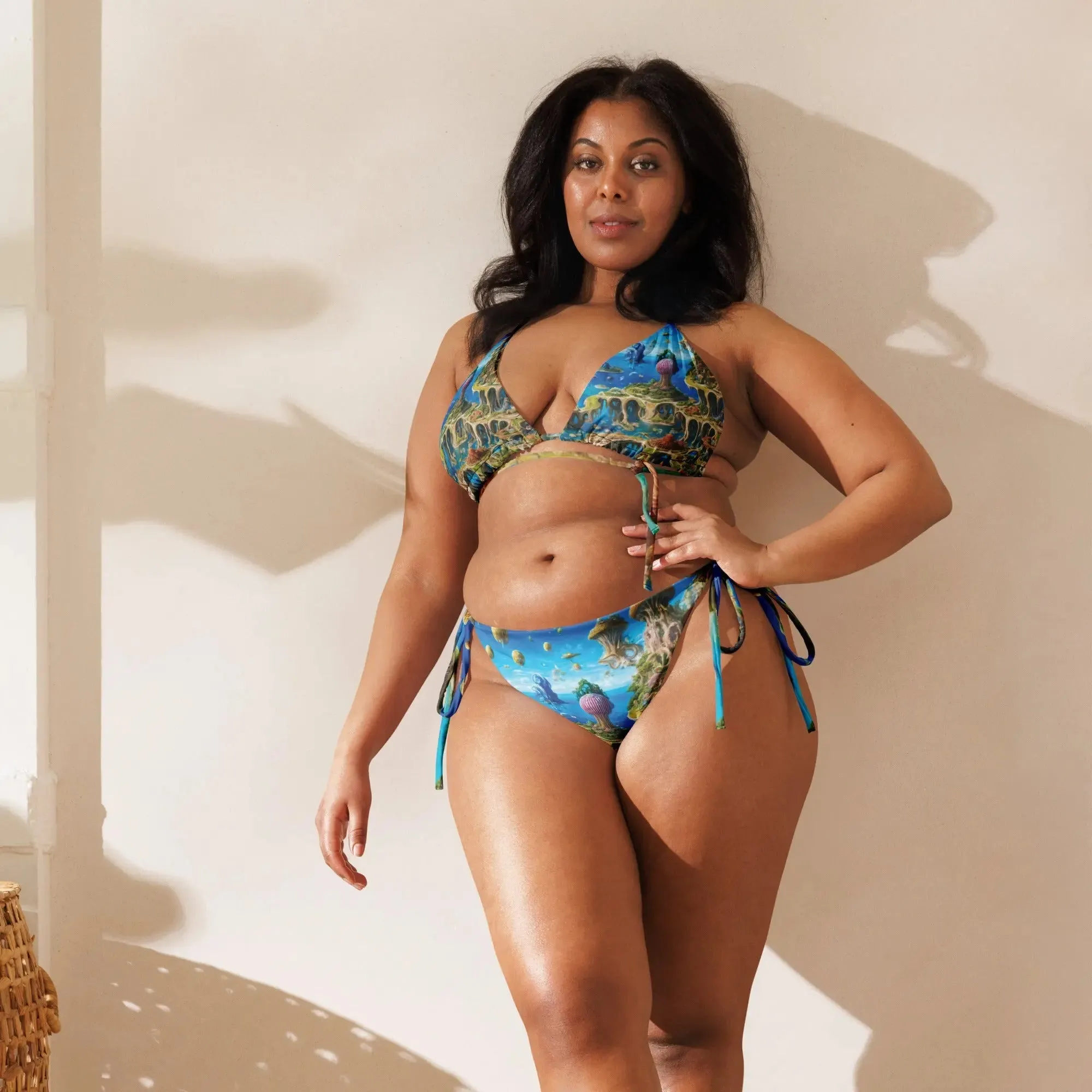 Eco String Bikini Fantasia Lagoon