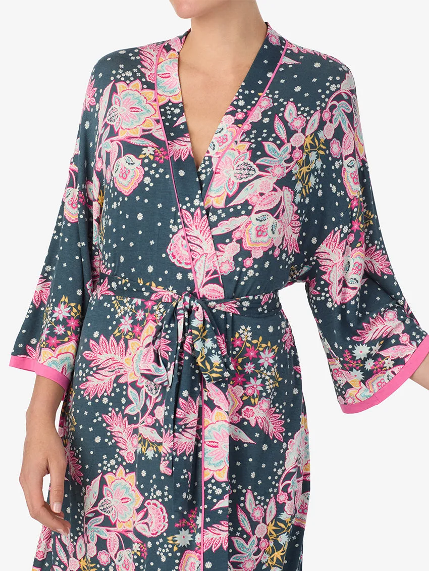 Ellen Tracy Wide Sleeve Robe