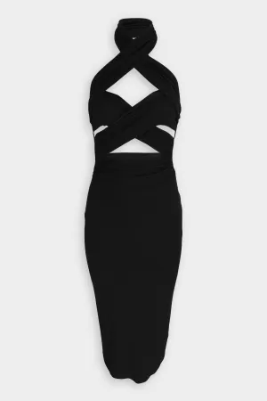 Endless Midi Dress in Black