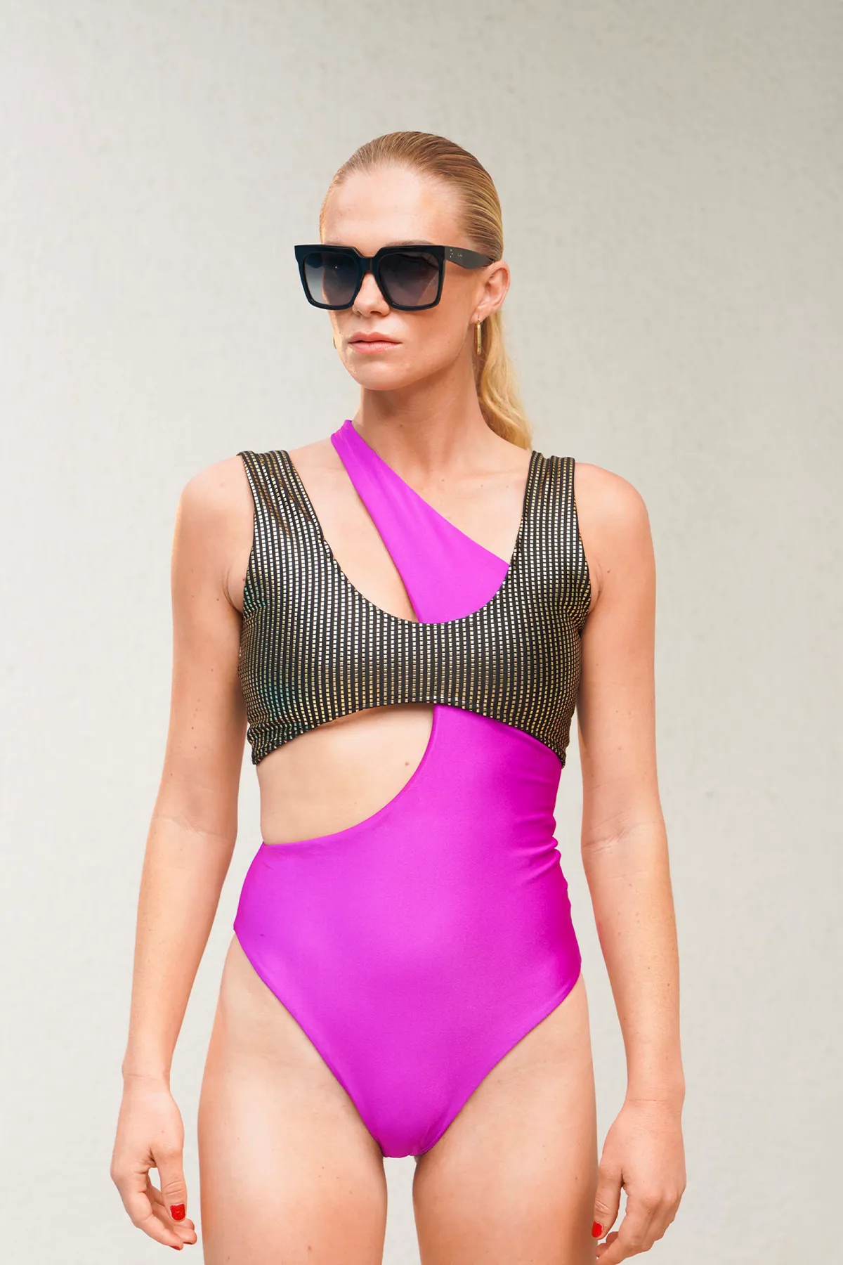Enko-Fuschia Swimwear