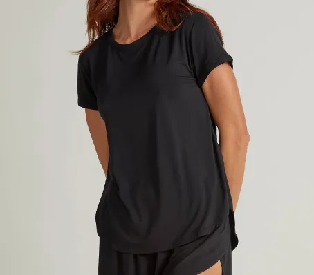 Faceplant Dreams Tulip Tee - Black