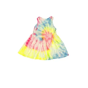 Fairwell Dancer Dress in Neon Spiral