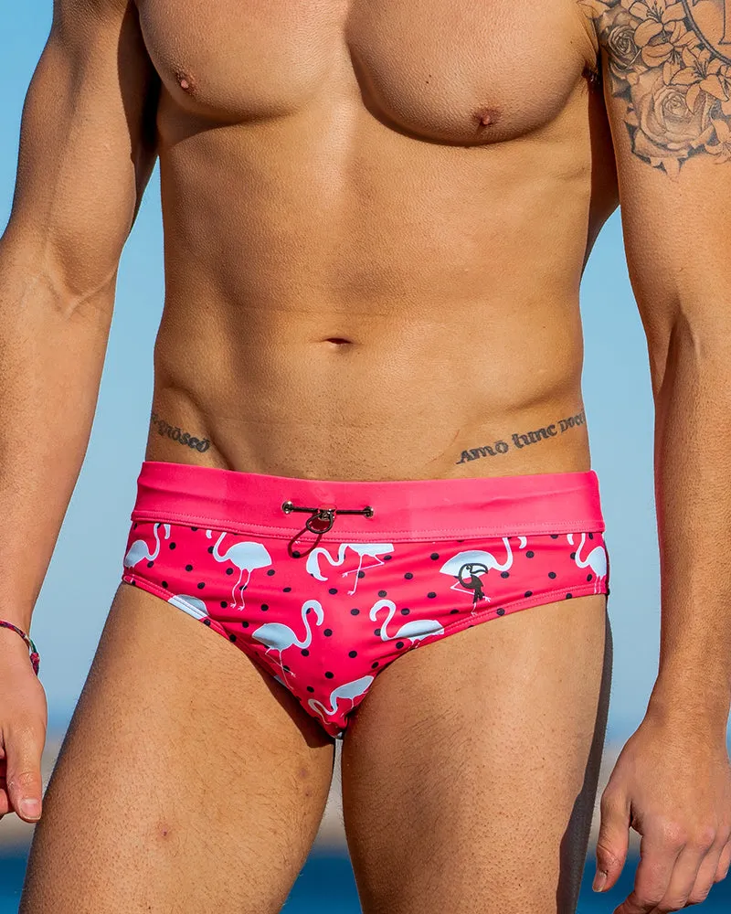 Flamingo Swim Briefs
