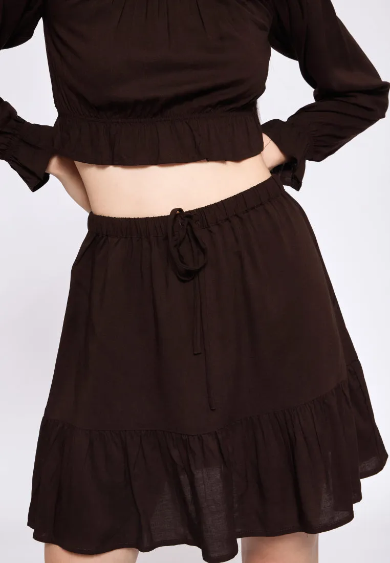 Flare Mini Skirt