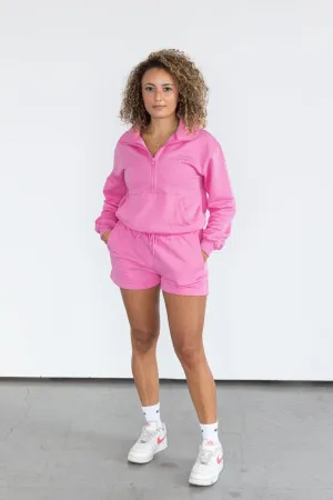 Fleecy Shorts Rose