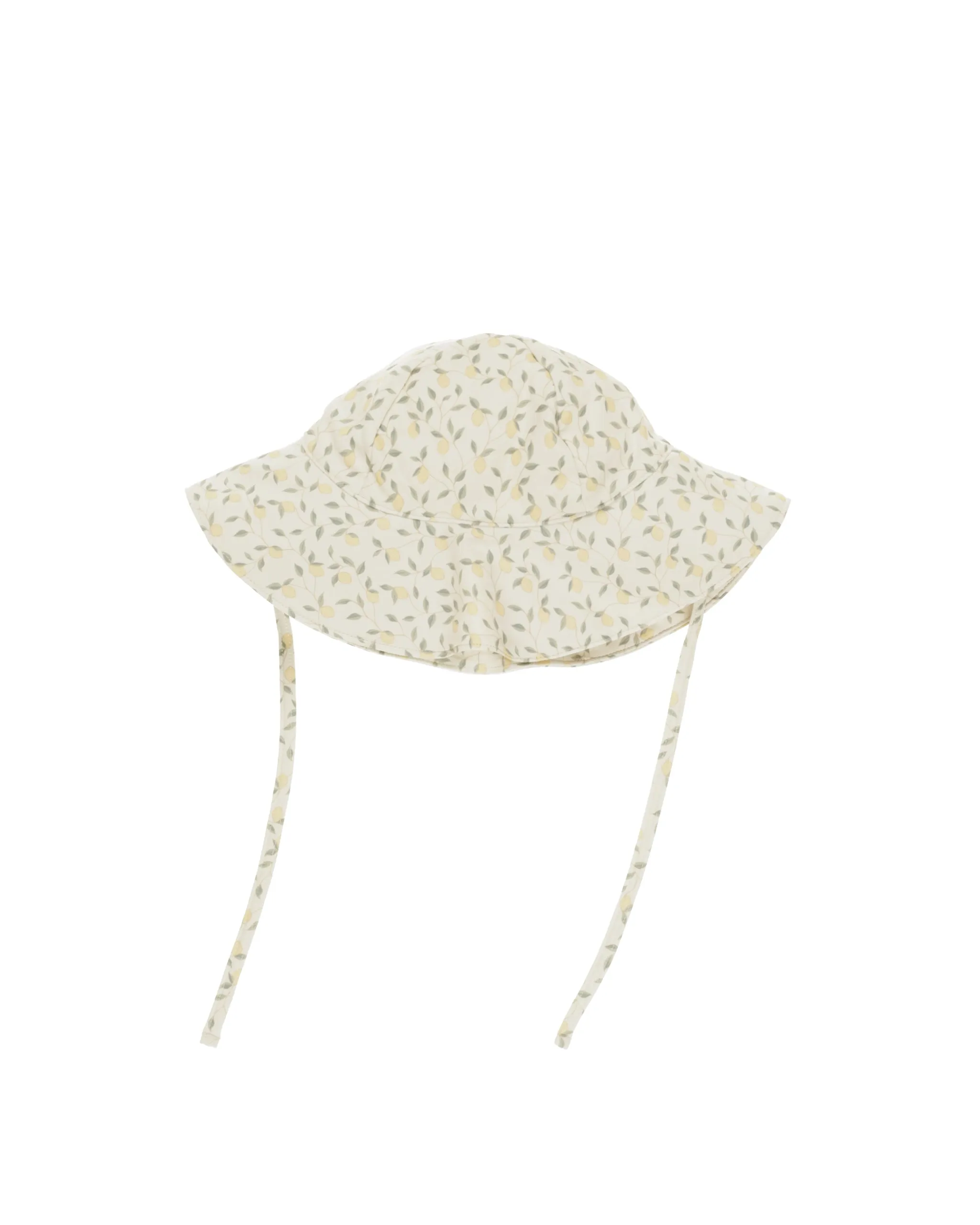 Floppy Swim Hat – Lemons Print | UPF 50  Sun Protection