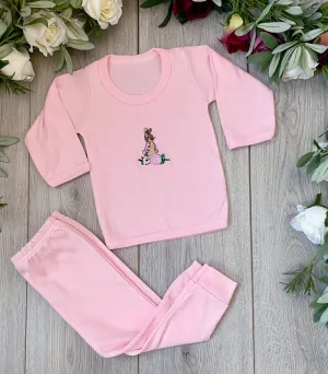 Flopsy Bunny Soft Stretch Jersey Pyjamas Loungewear Set