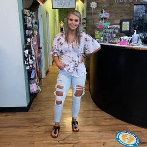 Floral Babydoll Top