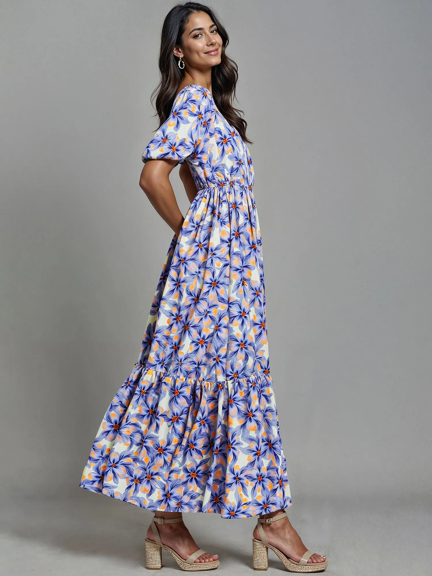 Floral Maxi Sun Dress