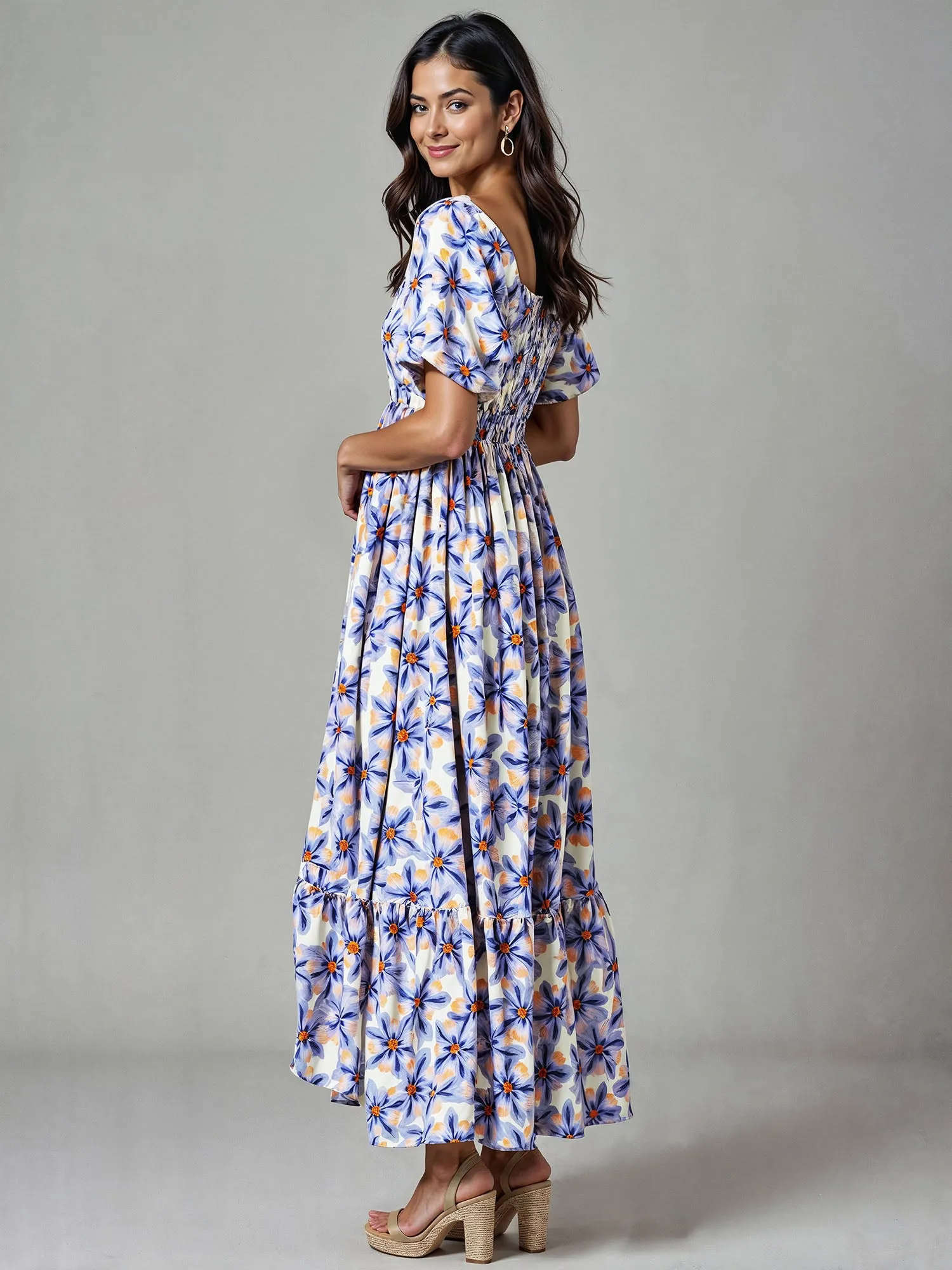 Floral Maxi Sun Dress