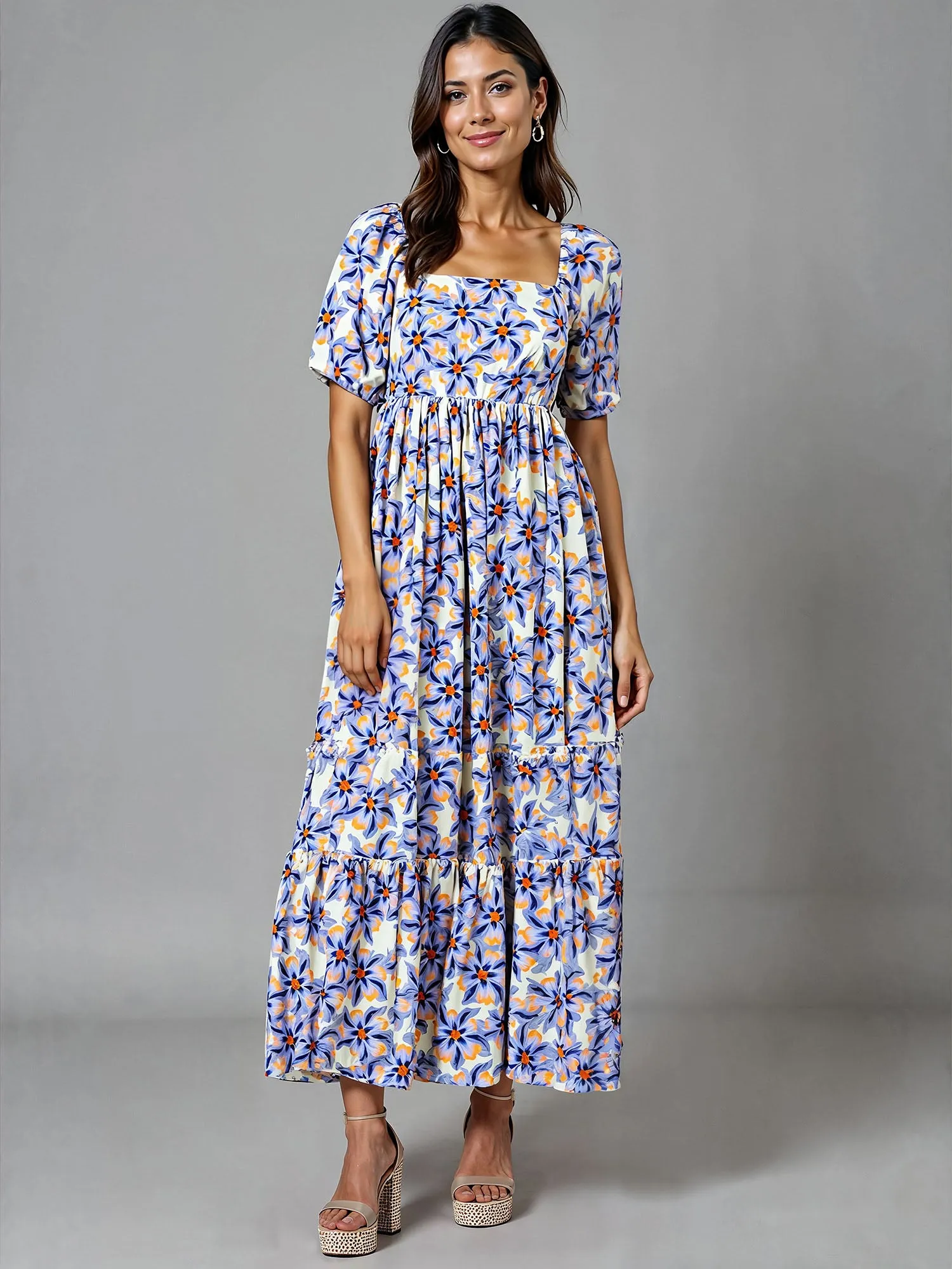 Floral Maxi Sun Dress