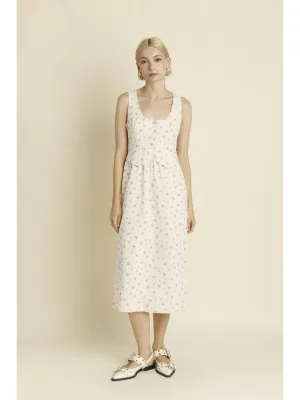 FLORAL MIDI DRESS