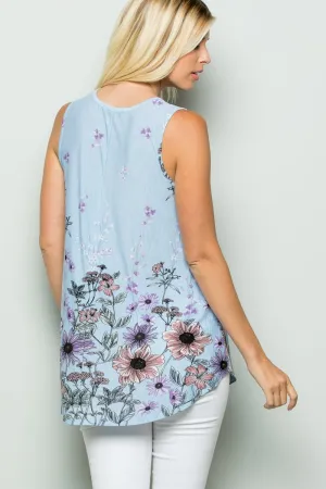 Floral Tank