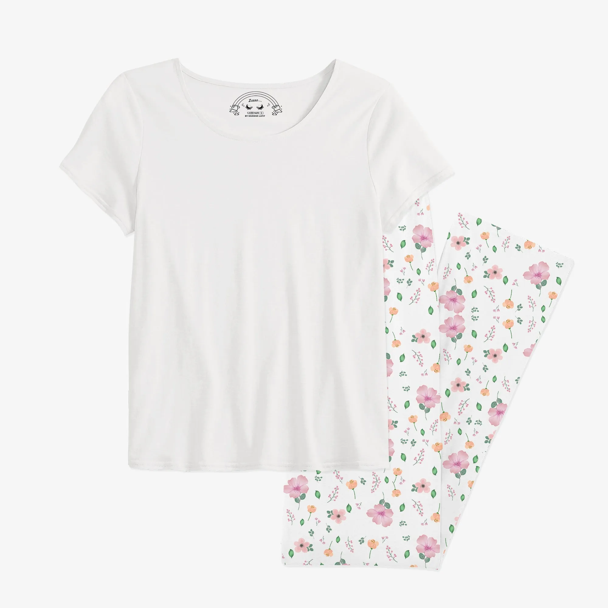 Floral Trouser with Pairing Shirt