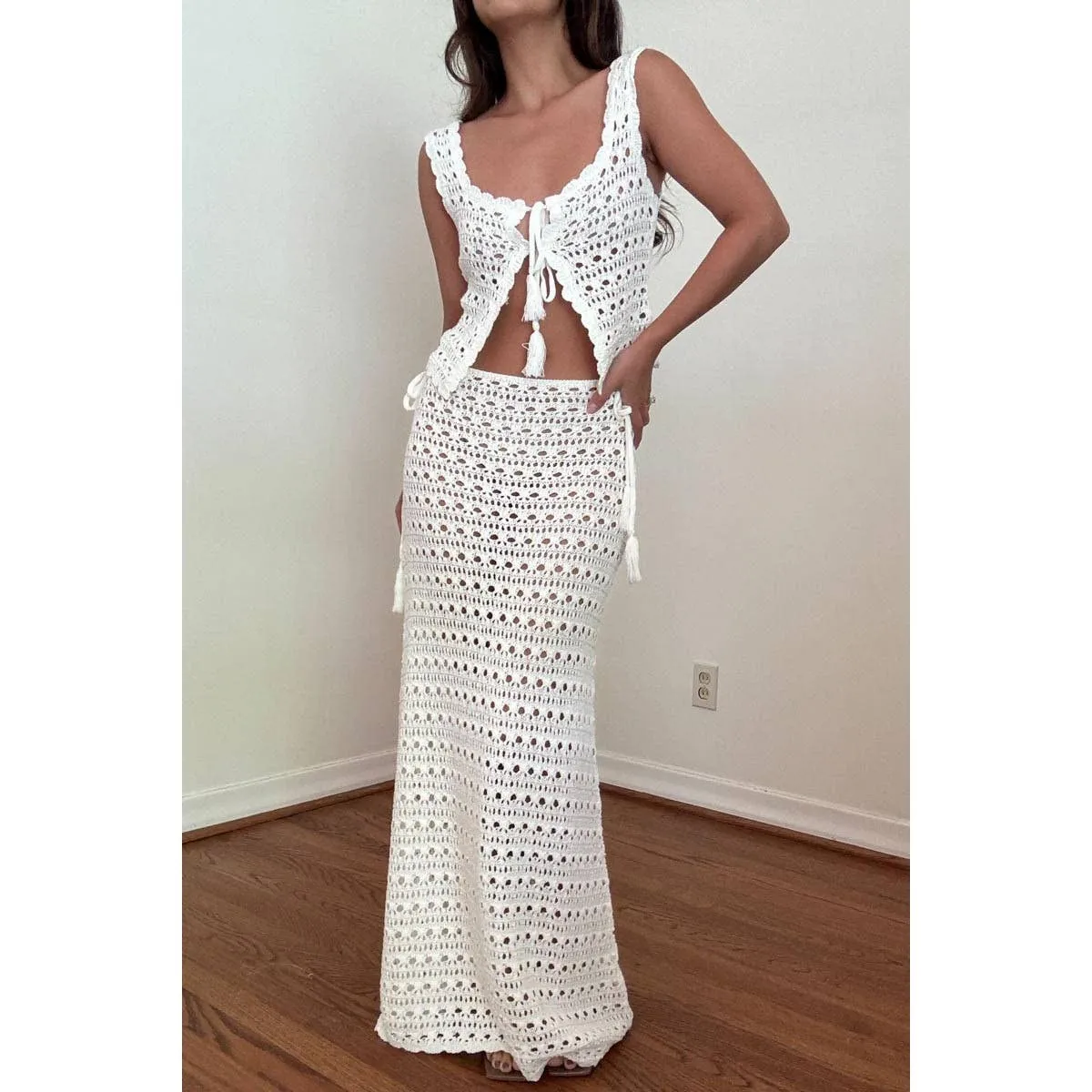 Florence Crochet Top
