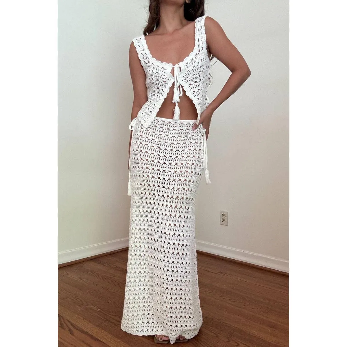 Florence Crochet Top