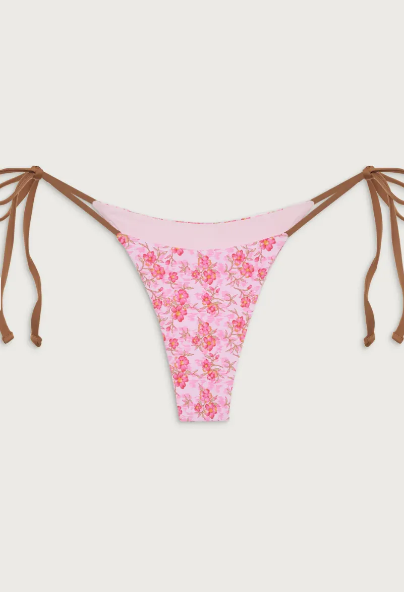 FRANKIES MACKENZIE BOTTOM-WATERCOLOR HIBISCUS