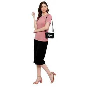 FRONT SHOULDER GATHERED TOP