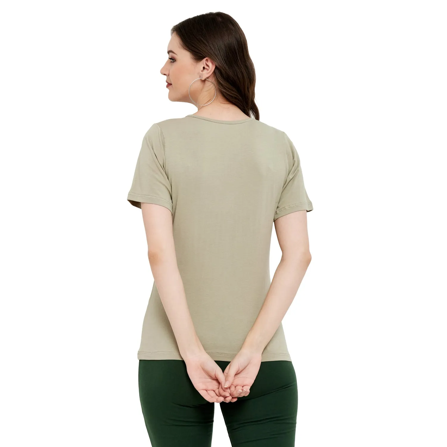 FRONT SHOULDER GATHERED TOP