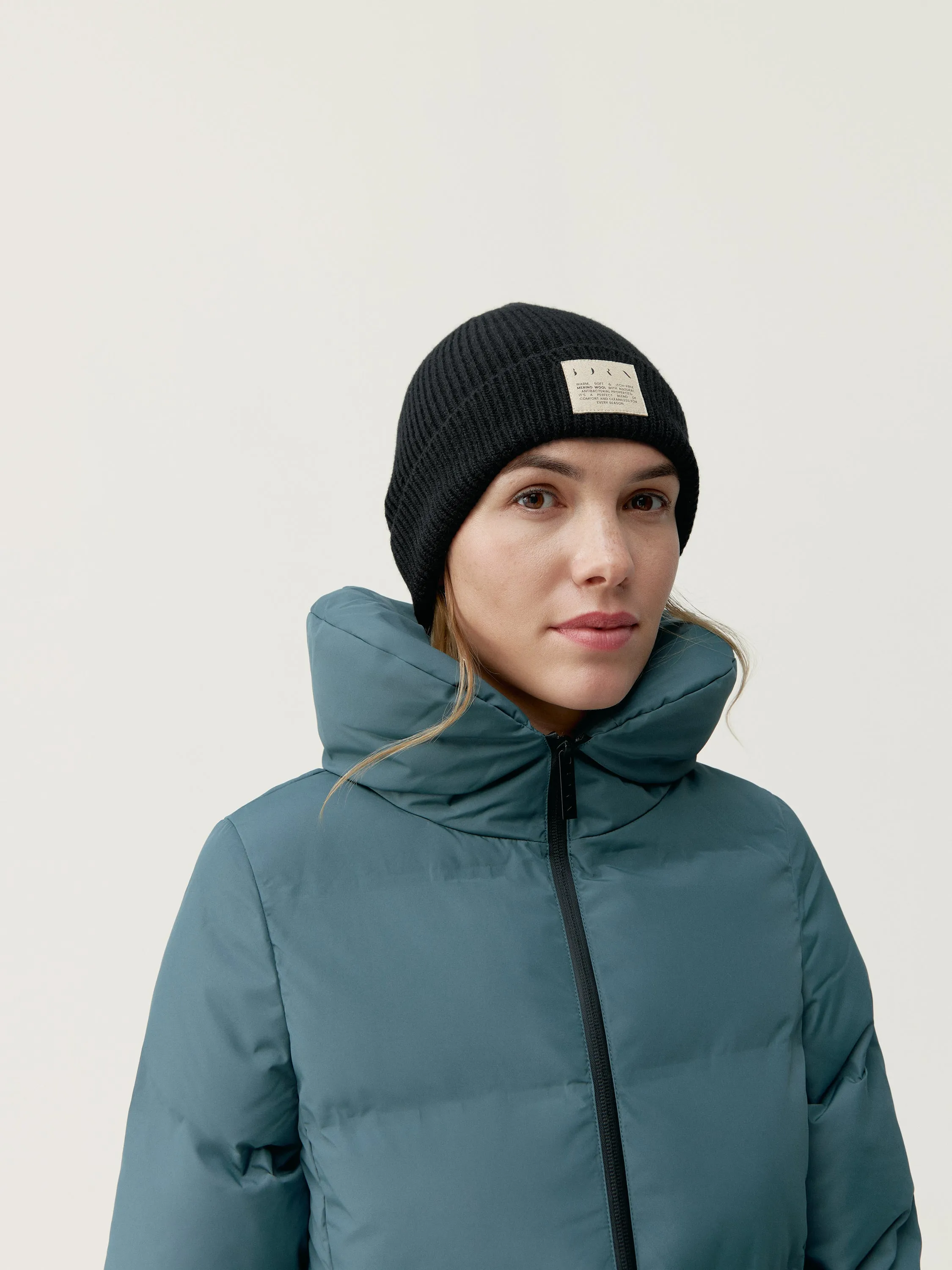 Gorro de lana merino Rusky