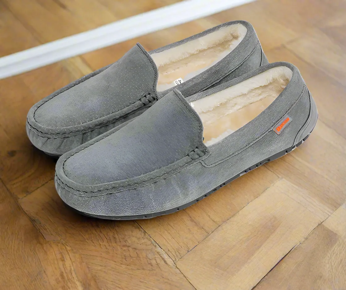 GS Pantoffel | Luxe warme gevoerde moccasin pantoffels voor heren