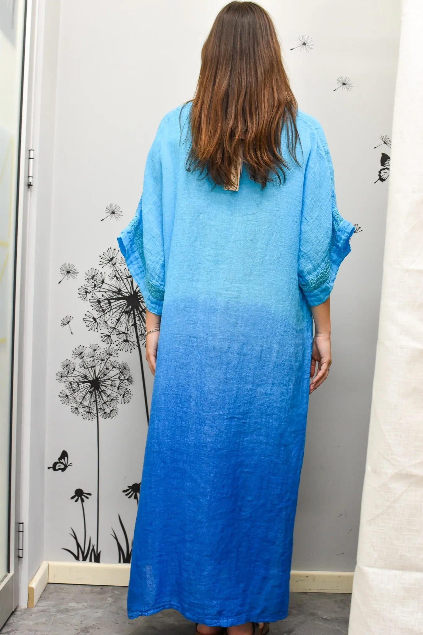 Haris Cotton Zante Blue-Regatta Tie Dye Kaftan 1209x