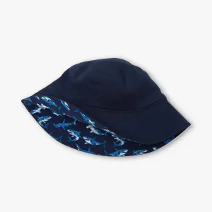 Hatley 'Deep Sea Sharks' Reversible Sun Hat