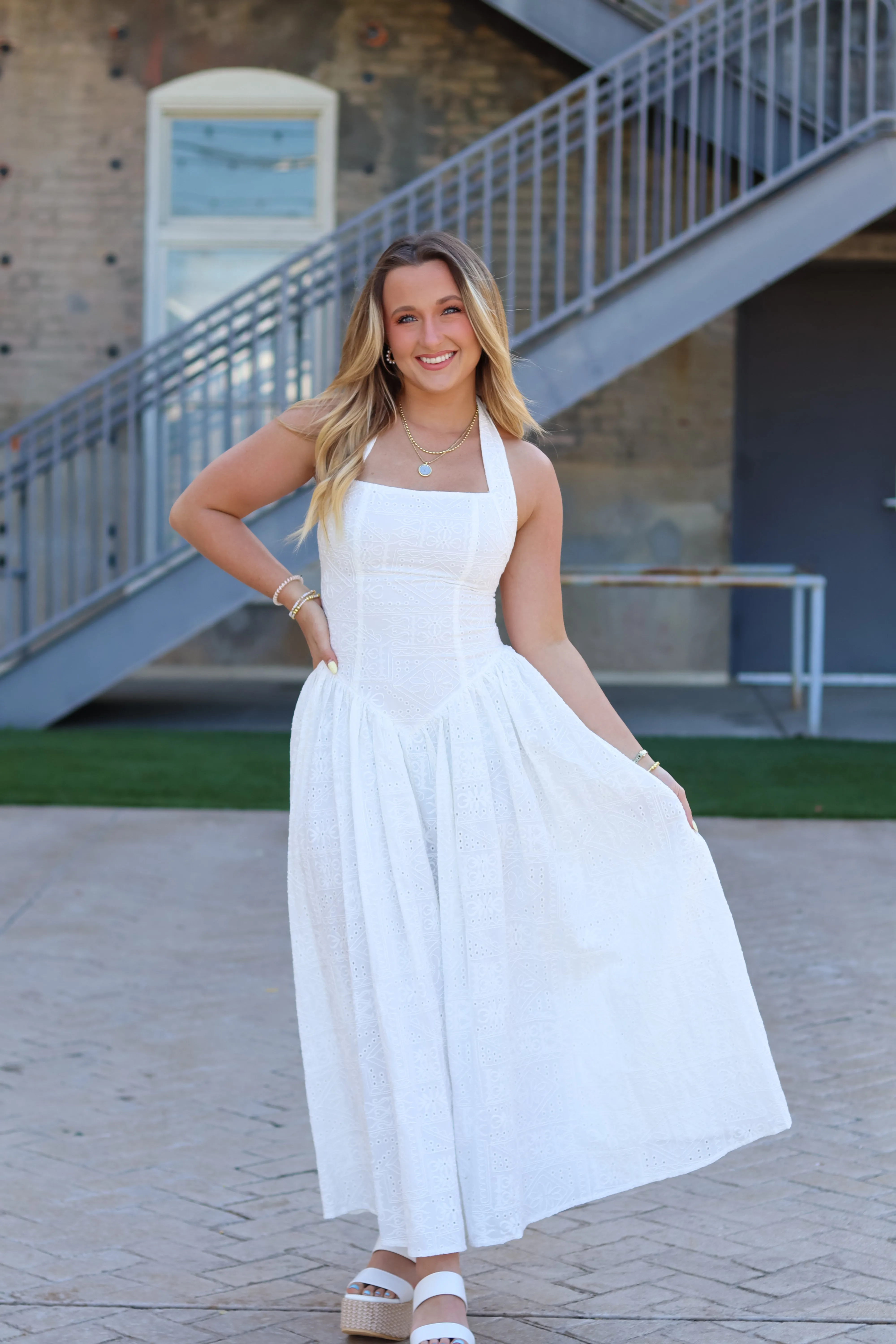 Heidi Halter Midi Dress