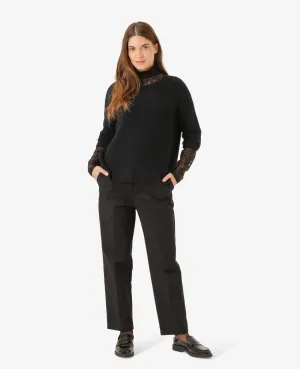 HILDENN KNITTED PULLOVER 3/4 SLEEVES