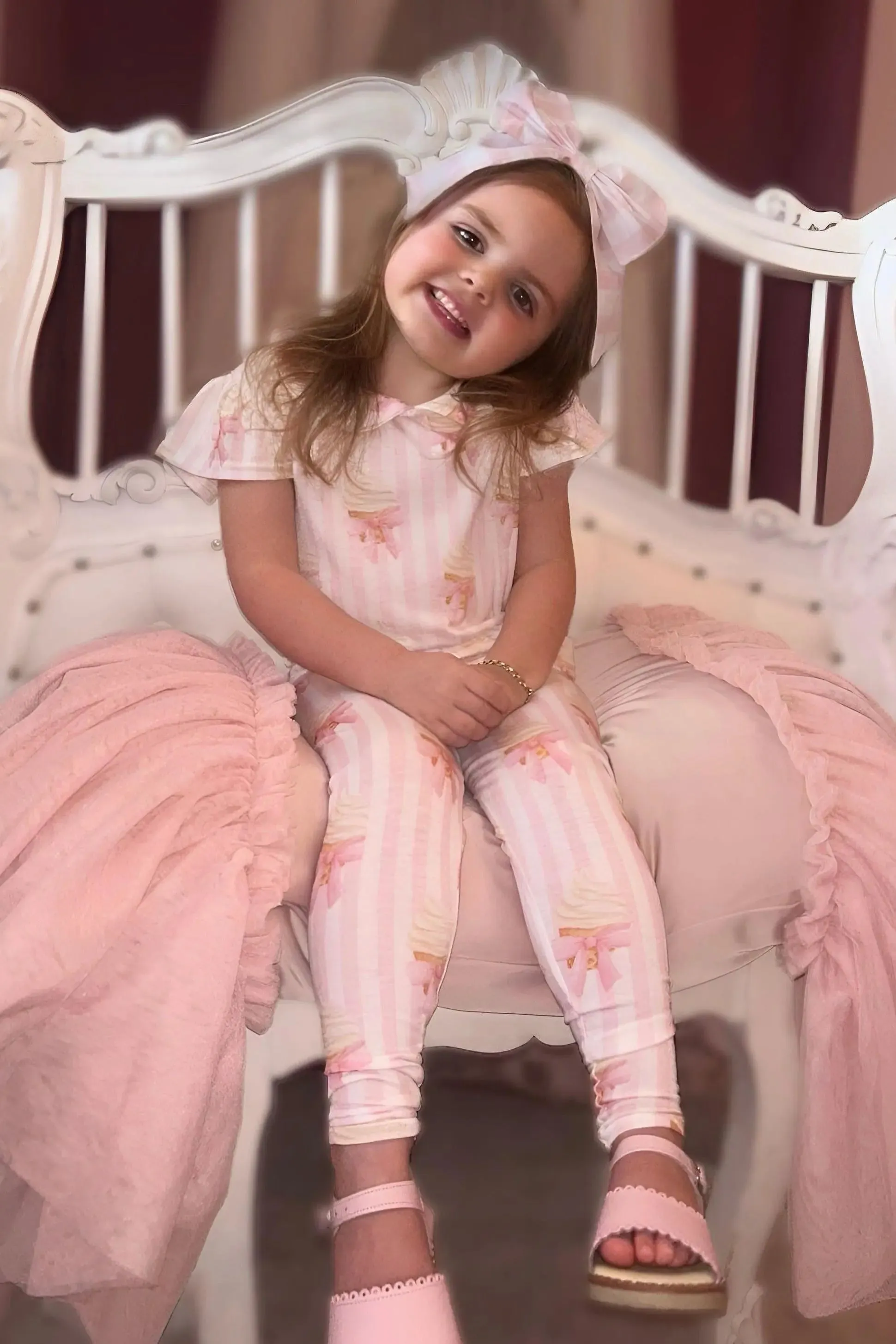 Ice Cream Soft Touch Loungewear Set - Handwash Only