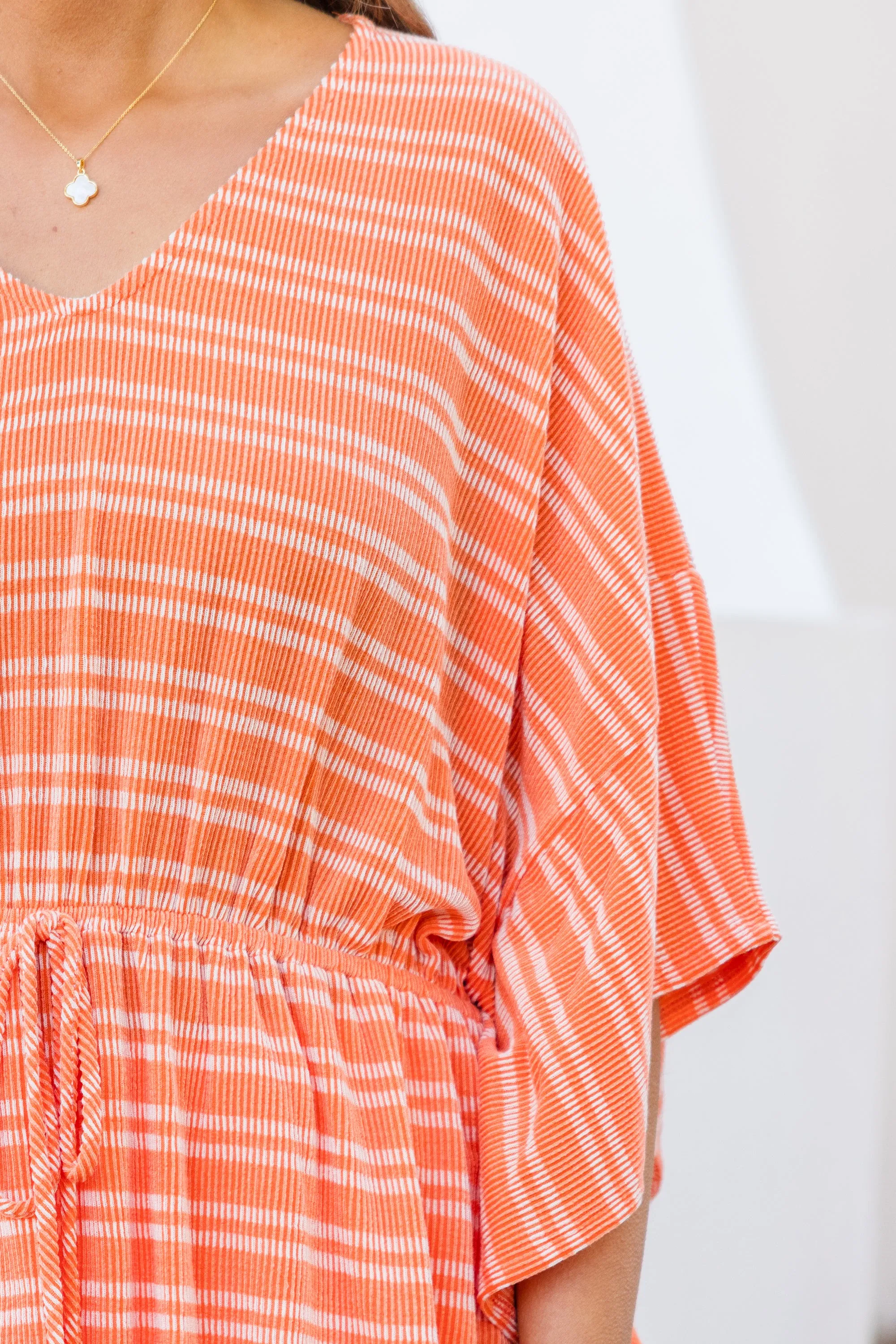 In The Sun Poncho, Orange