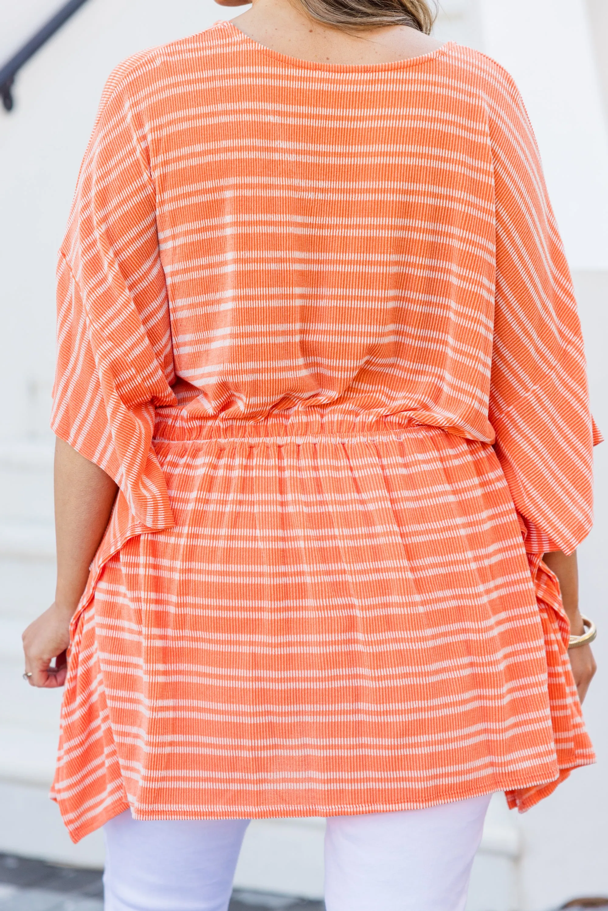 In The Sun Poncho, Orange
