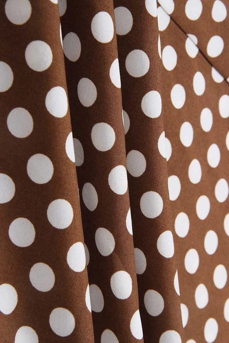 Irregular Polka Dot Dress (2 Colors)