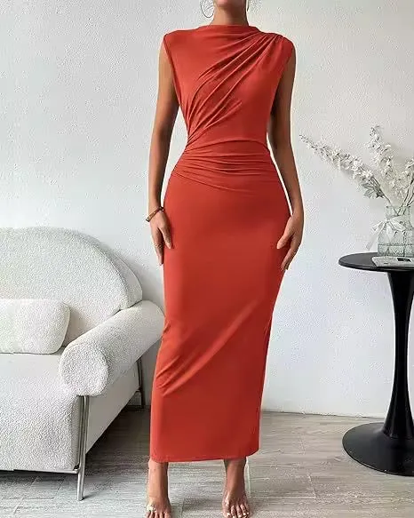 Isabella Elegant Bodycon Maxi Dress