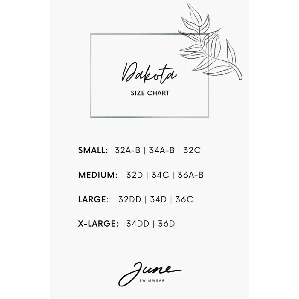 JUNE SWIMWEAR DAKOTA TOP MOCHACCINO