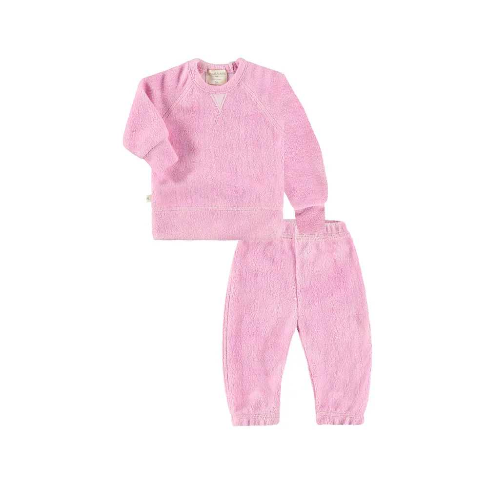 Kid Sherpa Sweatshirt and Sweatpant