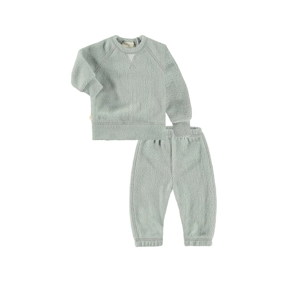 Kid Sherpa Sweatshirt and Sweatpant