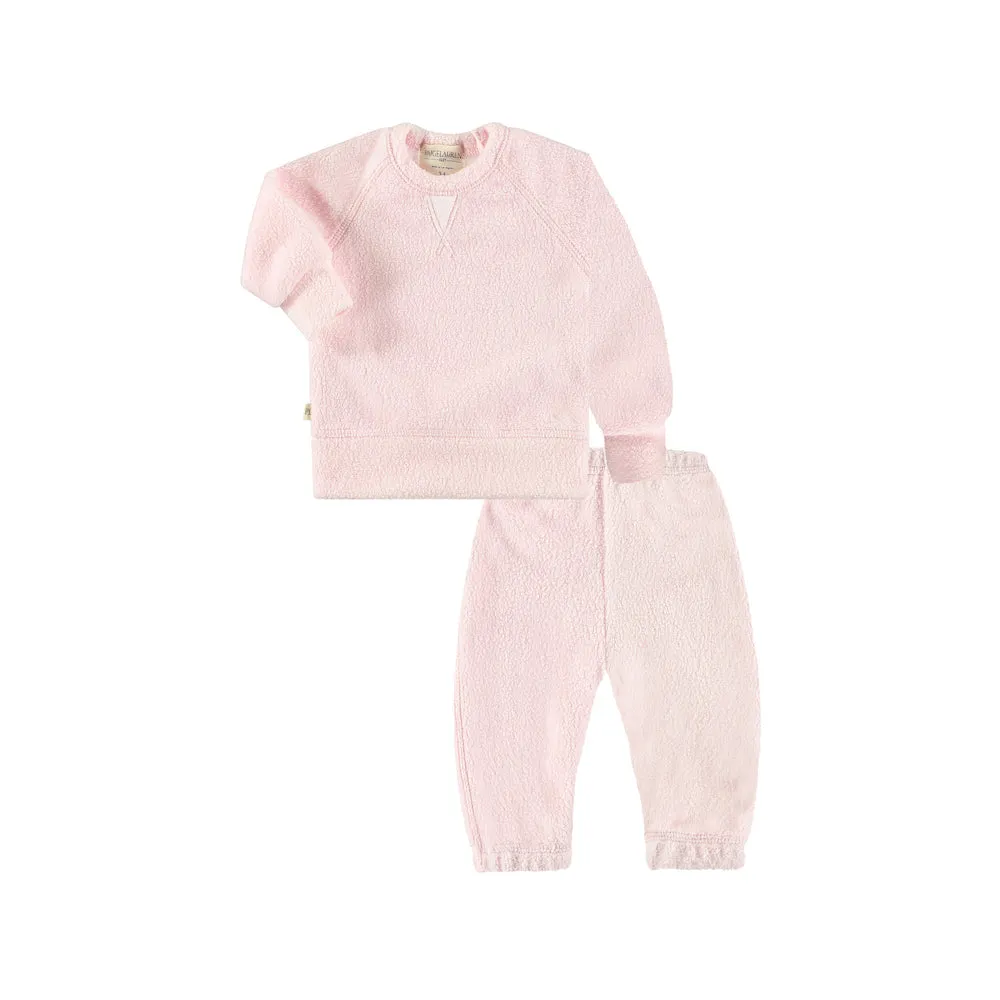 Kid Sherpa Sweatshirt and Sweatpant