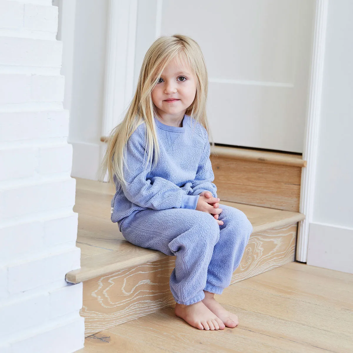 Kid Sherpa Sweatshirt and Sweatpant