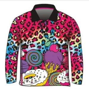Kids | Donut Worry Be Happy Fishing Shirt ★Pre-Order★