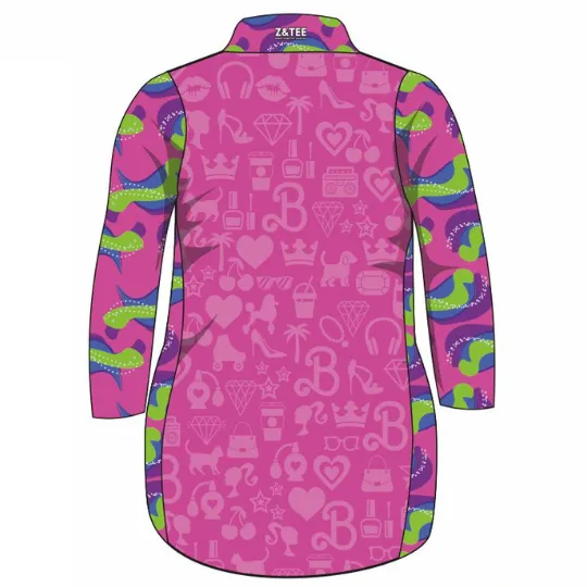 Kids | Let's Go Party Pink Lifestyle Fishing Dress ★Pre-Order★