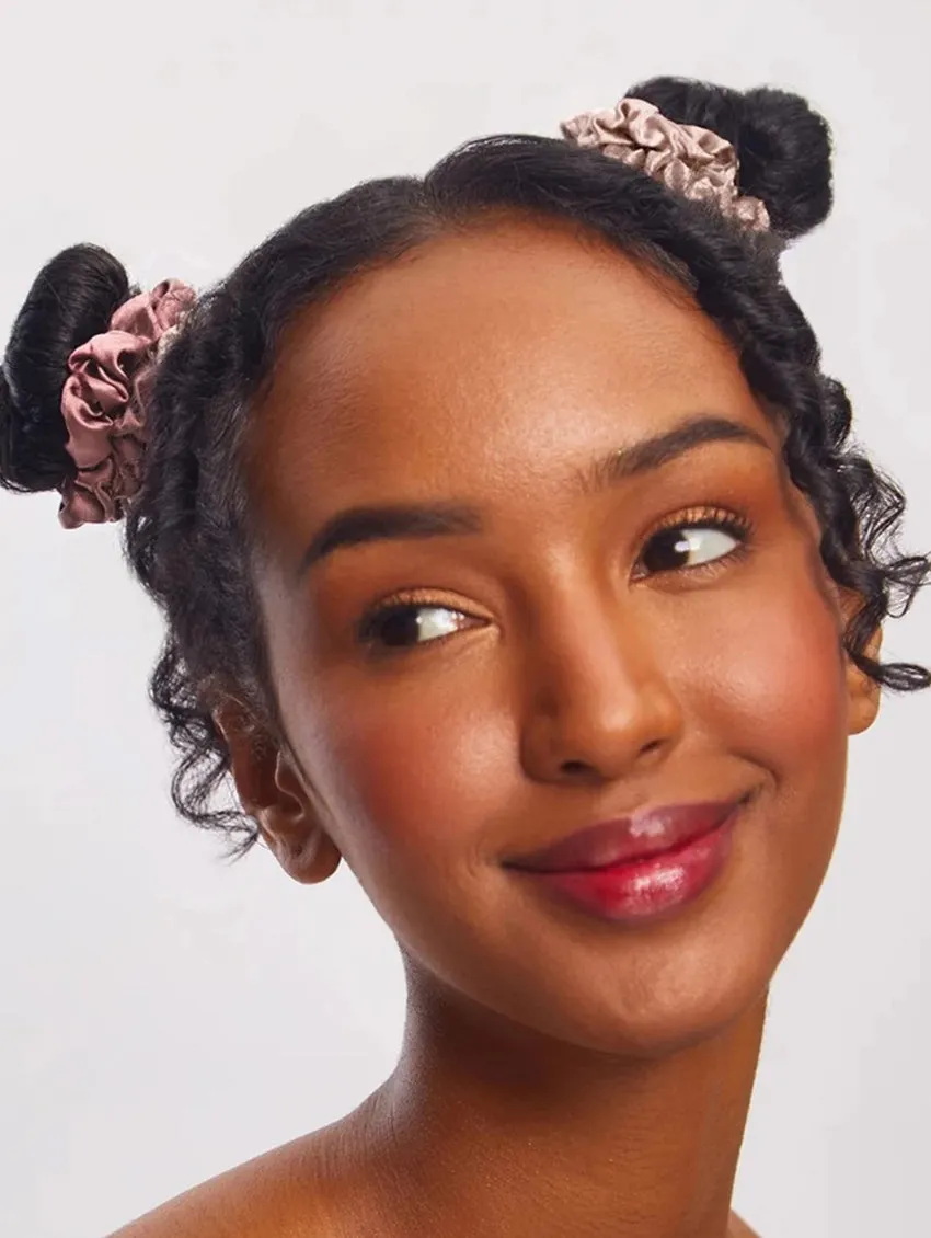 Kitsch Ultra Petite Satin Scrunchies